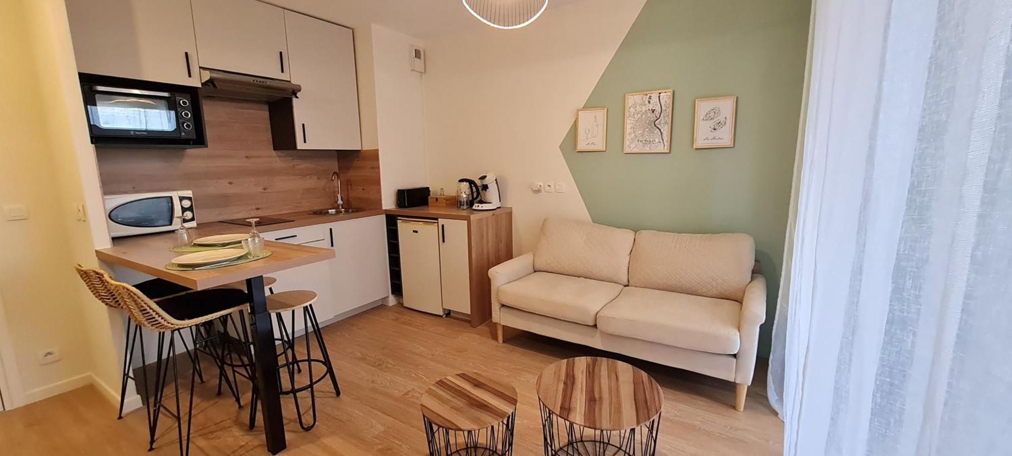 Appartement Coquet T2 Pied Bordeaux à Bègles Extérieur photo